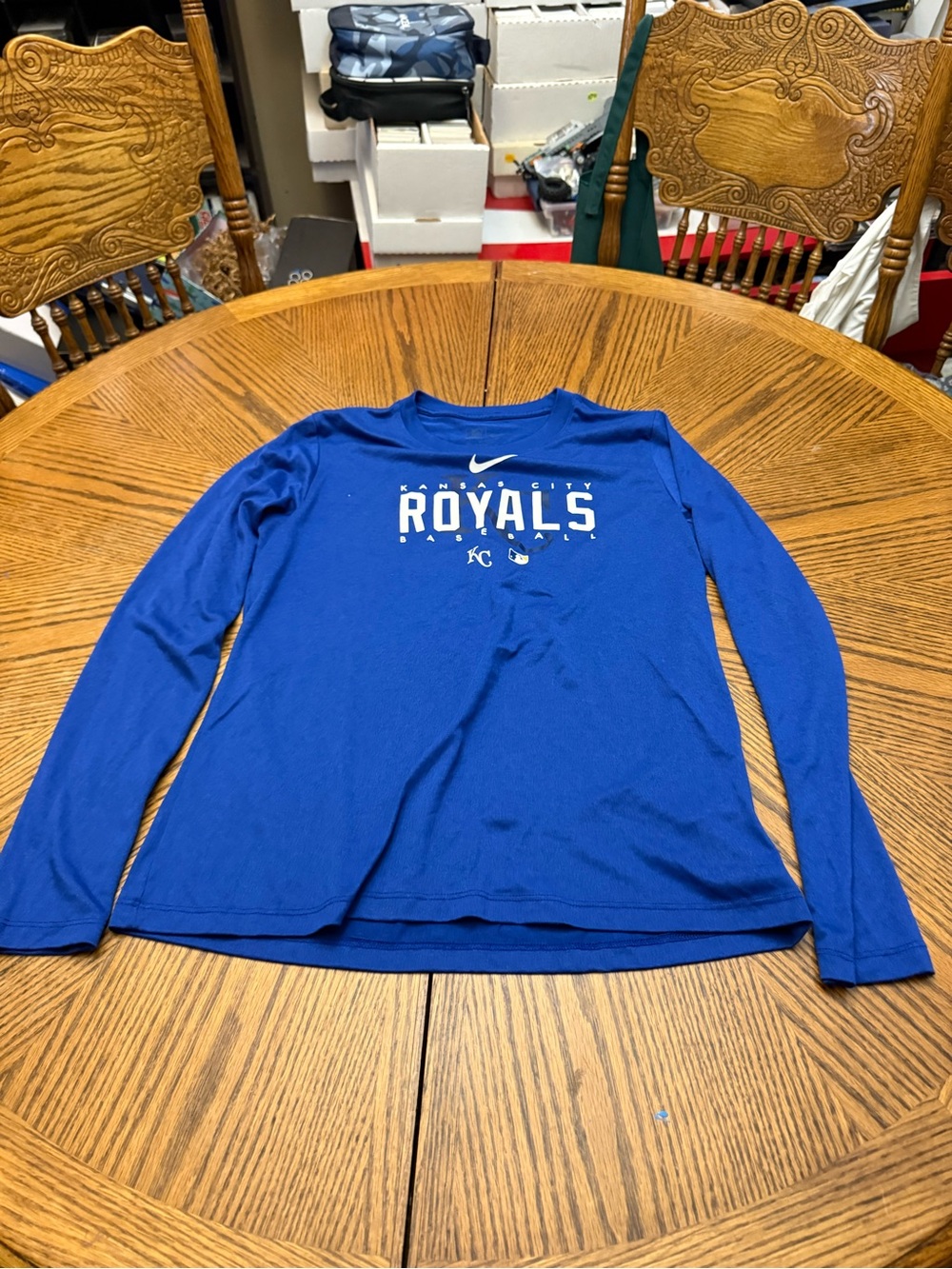 Nike Royal Blue Royals Long Sleeve Shirt